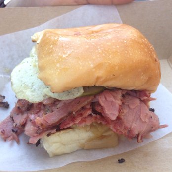 Kabao Bun Truck - The special of the week - Munchreal Bun. Montreal smoked meat,braised beer cabbage, maple mustard and dill pickle chips on a bun. Yum! - Food Trucks Near Me - Edmonton, Alberta Kabao Bun Truck - The special of the week - Munchreal Bun. Montreal smoked meat,braised beer cabbage, maple mustard and dill pickle chips on a bun. Yum! - Food Trucks Near Me - Edmonton, Alberta