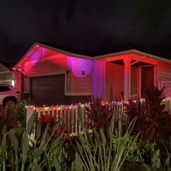 Mele Lights & Co - LED House lights that Mele Lights installed for us!