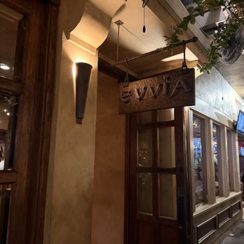 Evvia Estiatorio - Entrance - Greek Near Me - Palo Alto, California