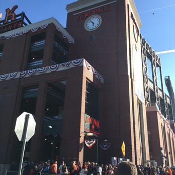 Oracle Park - Entrance - Stadiums & Arenas Near Me - San Francisco, California
