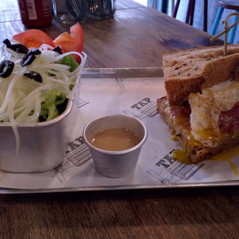 TAP-The Ale Project - Half size Retired Superman sandwich with salad - Bars Near Me - Hong Kong, HK TAP-The Ale Project - Half size Retired Superman sandwich with salad - Bars Near Me - Hong Kong, HK