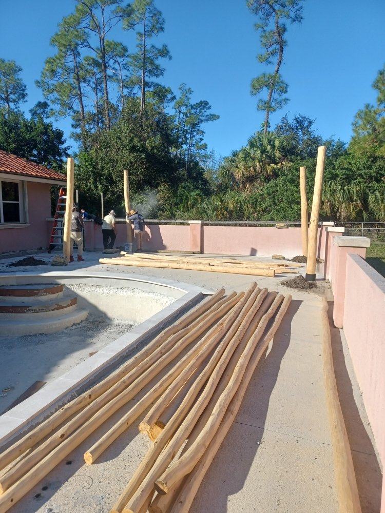 Slide of Luau Chikee Hut