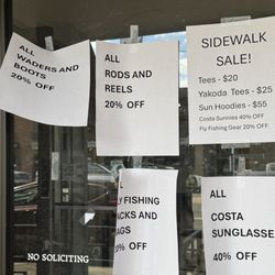 Angles Sports - Sidewalk sale! Good deals. Time for Christmas shopping!