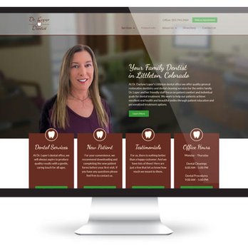 Peak 14 Media - Dentist logo, website design, and photography - Web Design Near Me - Centennial, Colorado