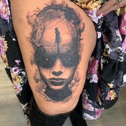 Nuclear Crayon - Tattoo by Billy Greenway