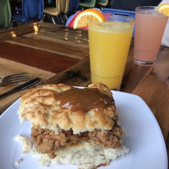 Biscuit Head - Mimosa fried chicken biscuit - Breakfast & Brunch Near Me - Greenville, South Carolina Biscuit Head - Mimosa fried chicken biscuit - Breakfast & Brunch Near Me - Greenville, South Carolina