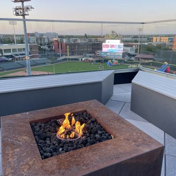 The Foundry Rooftop - The fire pit - Beer, Wine & Spirits Near Me - Dayton, Ohio