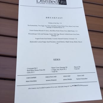 Distilled On Jefferson - Breakfast Menu! - Southern Near Me - Lexington, Kentucky Distilled On Jefferson - Breakfast Menu! - Southern Near Me - Lexington, Kentucky