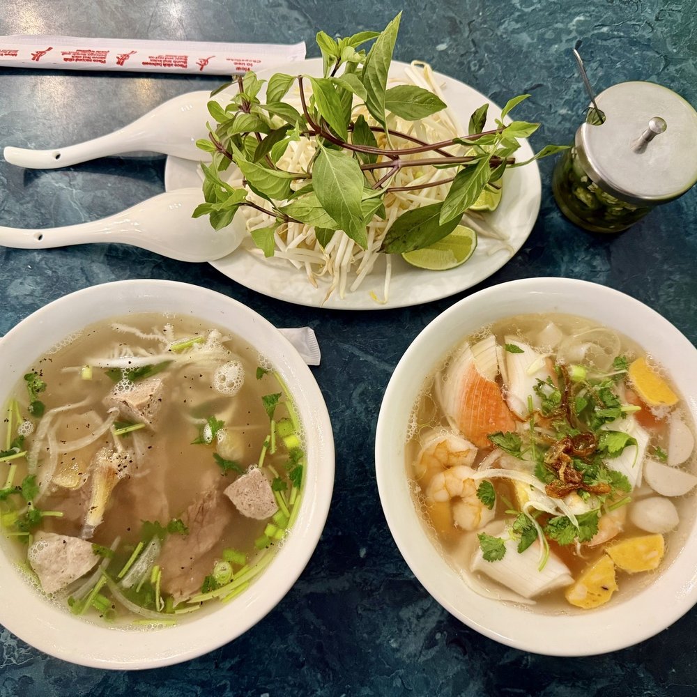VN Dish - Beef Combination and Seafood combination - Vietnamese Near Me - Corona, California VN Dish - Beef Combination and Seafood combination - Vietnamese Near Me - Corona, California