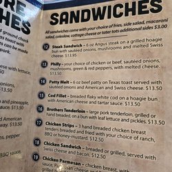 Brothers On Main Bar & Grill - 8/23/25 and I am hungry for this steak sandwich