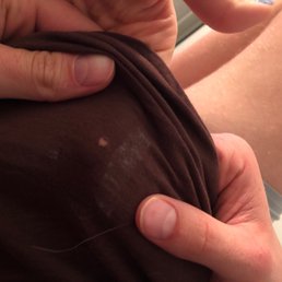 This is an example of what happens to the shirts.