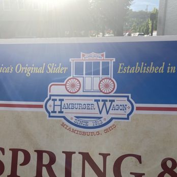 Hamburger Wagon - Signage - Burgers Near Me - Miamisburg, Ohio