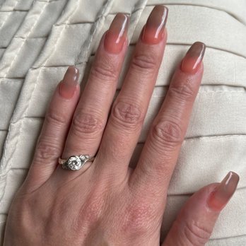 Pro Nails - Fall ombré - Nail Salons Near Me - Burnsville, Minnesota