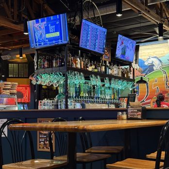 Woodstock's Pizza Davis - The bar area. - Pizza Near Me - Davis, California Woodstock's Pizza Davis - The bar area. - Pizza Near Me - Davis, California