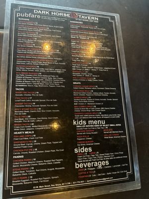Menu photo 4 Dark Horse Tavern Bay Shore, NY Menu photo 4 Dark Horse Tavern Bay Shore, NY
