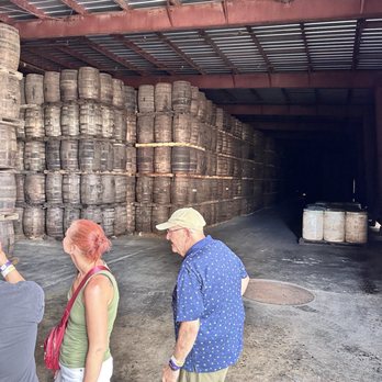 Cruzan Rum Distillery - That's a lot of barrels - Tours Near Me - St Croix, Virgin Islands