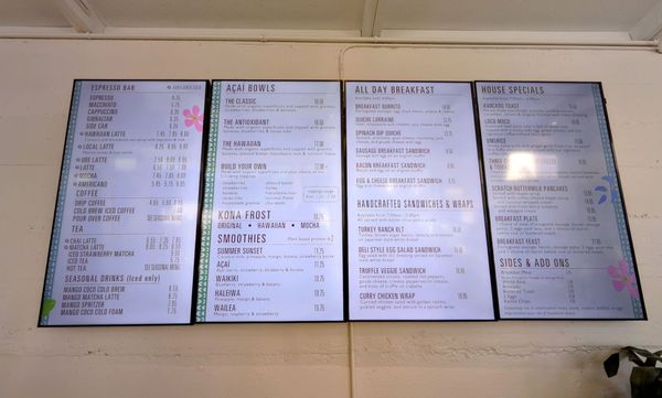 Menu photo 1 Honolulu Coffee Honolulu, HI Menu photo 1 Honolulu Coffee Honolulu, HI
