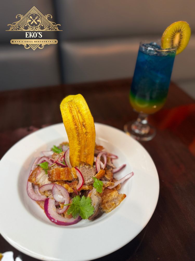 Food from Eko's Bar & Grill Restaurant