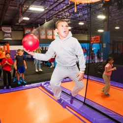 Altitude Trampoline Park - Basketball Trampoline Dunk!