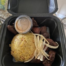 Mofongo Con Camarones