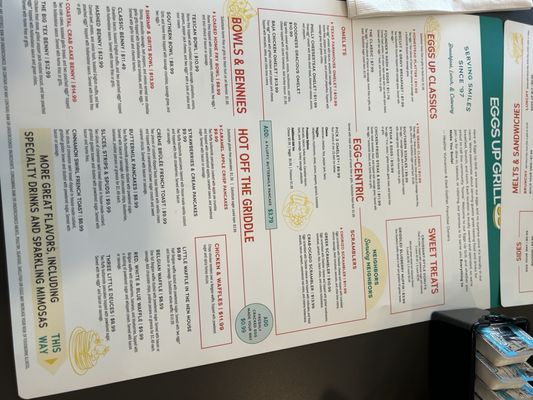 Menu photo 6 Eggs Up Grill Winston Salem, NC Menu photo 6 Eggs Up Grill Winston Salem, NC