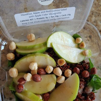 Conveniently Nourished - Hazelnut apple and quinoa salad with a tasty vinaigrette. Mmmm... - Food Delivery Services Near Me Conveniently Nourished - Hazelnut apple and quinoa salad with a tasty vinaigrette. Mmmm... - Food Delivery Services Near Me