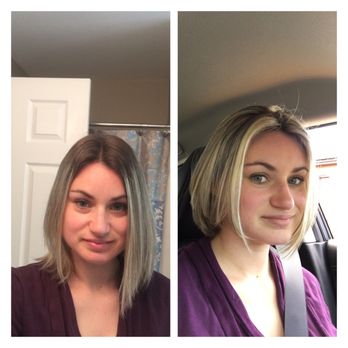 Haircut Etc - Before and after with Nivea. She did a great job! - Hair Salons Near Me - Essex, Connecticut Haircut Etc - Before and after with Nivea. She did a great job! - Hair Salons Near Me - Essex, Connecticut