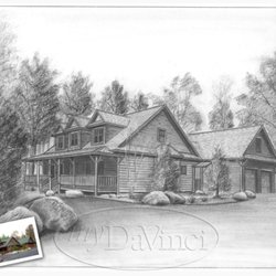 My Davinci - Hand Drawn Pencil Sketch From Your Photo