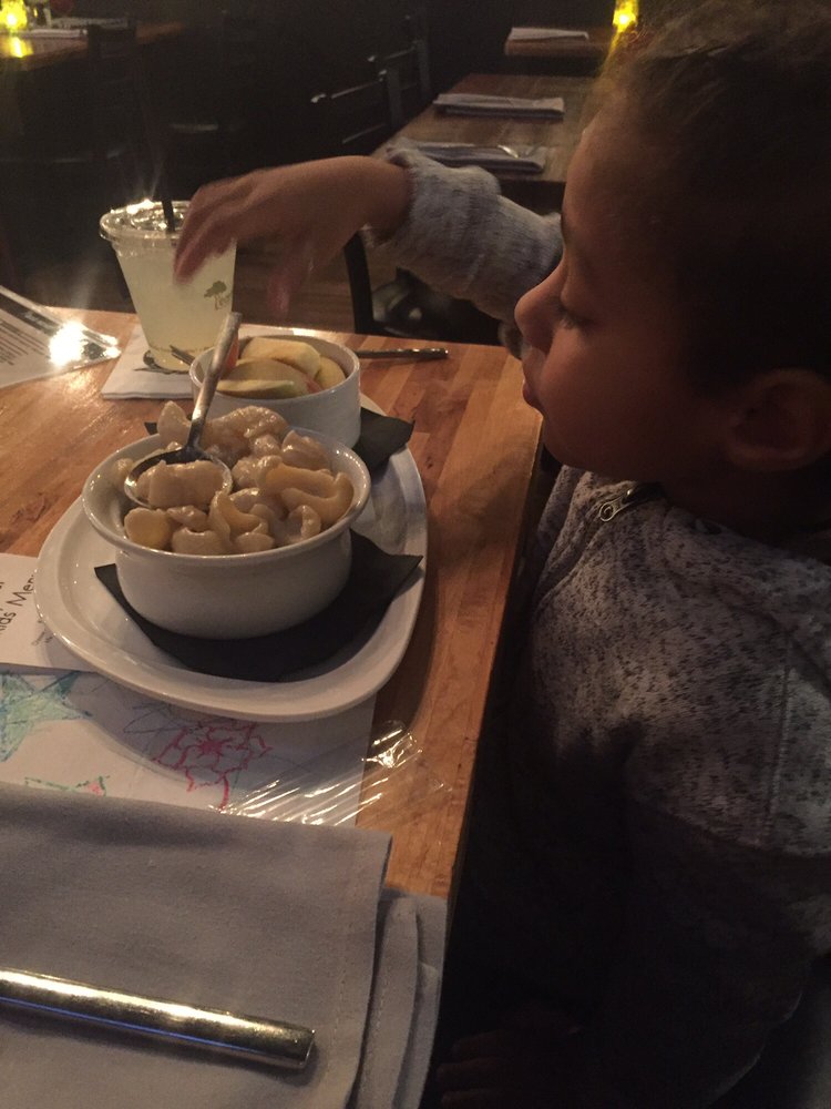 White Cheddar Mac And Cheese Kid S Menu Yelp