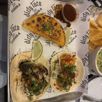 Dirty Taco and Tequila - Patchogue - Birria Taco, Bang Bang Shrimp Taco, Brussels Sprouts - Tacos Near Me - Patchogue, New York