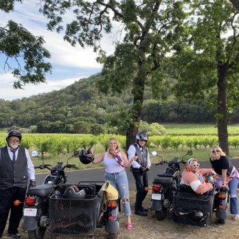 Sidecar Tours - The crew - Food Tours Near Me - Napa, California Sidecar Tours - The crew - Food Tours Near Me - Napa, California