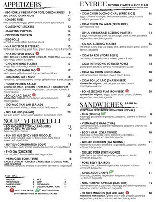 Menu photo 3 NHA Hotspot San Jose, CA Menu photo 3 NHA Hotspot San Jose, CA