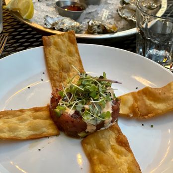 Ruby's Oyster Bar & Bistro - Tuna tartare is very good. - Seafood Near Me - Rye, New York