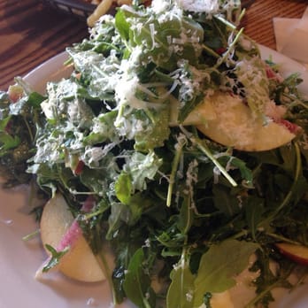 Park Burger - Arugula Salad with apples, watermelon radishes, and a lemon vinegarette.Portion is huge. - Hot Dogs Near Me - Oakland, California