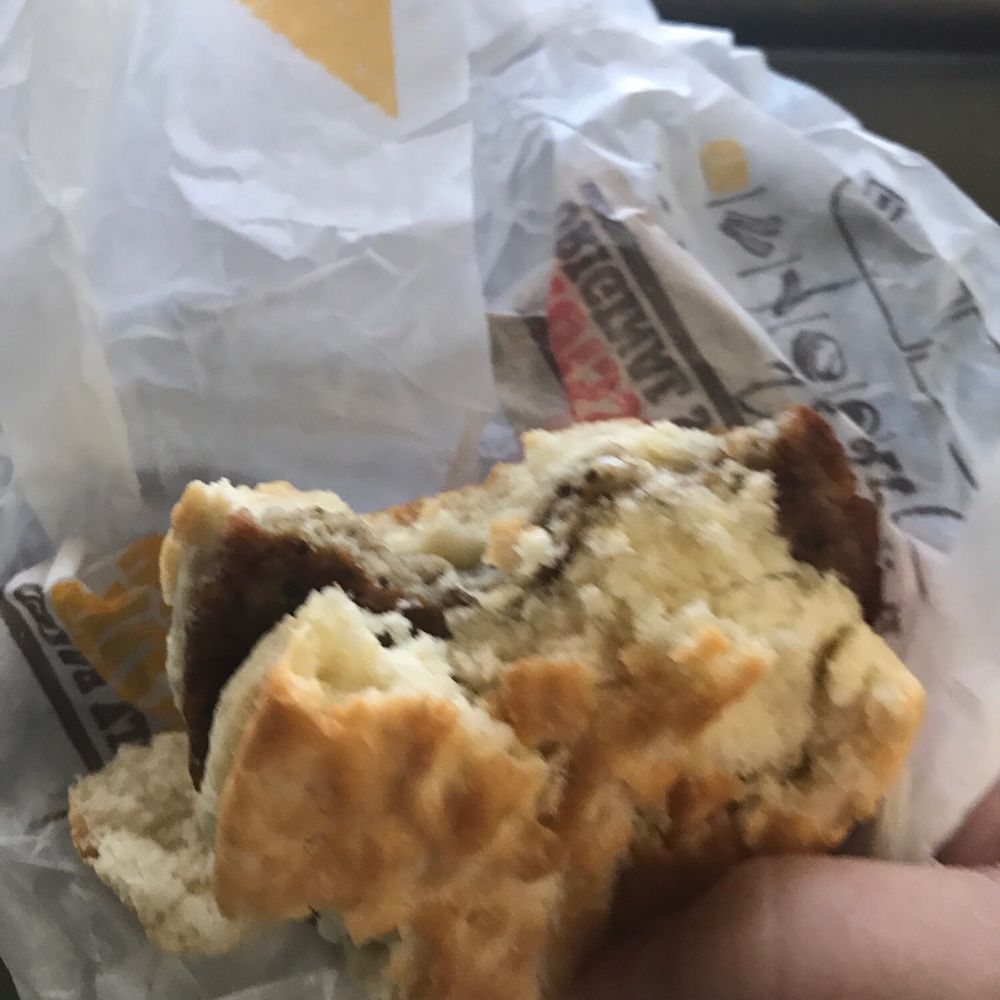 Susage biscuit.