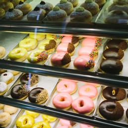 A delicious looking selection of doughnuts at Walker's Doughnuts! A delicious looking selection of doughnuts at Walker's Doughnuts!
