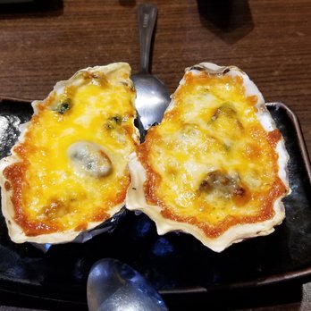 Mega Sushi - Fantastic appetizer called Oyster Motoyaki - Sushi Bars Near Me - Richmond, British Columbia