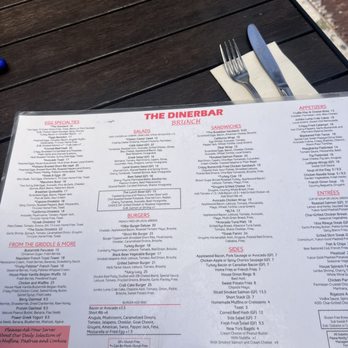 Dinerbar - menu - Diners Near Me - Rego Park, New York Dinerbar - menu - Diners Near Me - Rego Park, New York