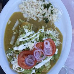 Enchiladas Verdes