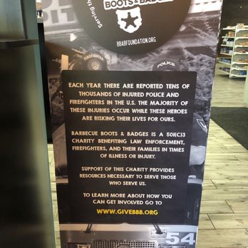 Dickey's Barbecue Pit - Support your local public service personnel. i.e. firefiighters and policemen (that includes ALL without bias for the liberals) - Barbeque Near Me - Kingsland, Georgia