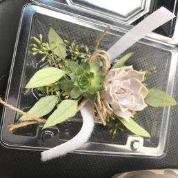 What I received from first florist!!!