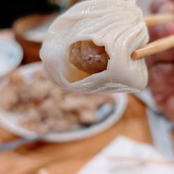 Noodle Star 川粵 - "Juicy Dumplings" aka (soup dumplings (小籠包) - $16