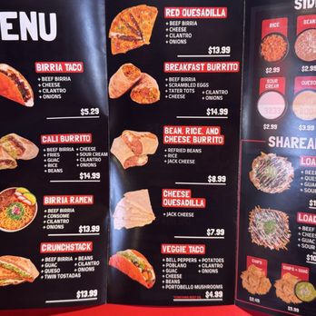 Mike's Red Tacos - Menu - Tacos Near Me - San Diego, California Mike's Red Tacos - Menu - Tacos Near Me - San Diego, California