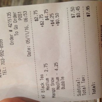 Kung Fu Tea - Starbucks prices - Bubble Tea Near Me - Annandale, Virginia Kung Fu Tea - Starbucks prices - Bubble Tea Near Me - Annandale, Virginia