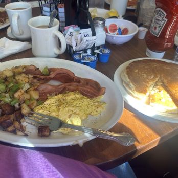The Pantry On Park - Bacon w eggs breakfast - American Near Me - Santa Maria, California