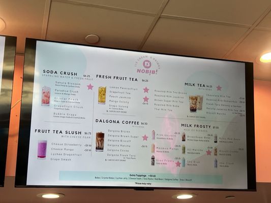 Menu photo 1 Nobibi Ice Cream & Tea Claremont, CA Menu photo 1 Nobibi Ice Cream & Tea Claremont, CA
