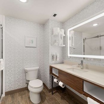 Hampton Inn Milford - Guest room bath - Hotels Near Me - Milford, Delaware Hampton Inn Milford - Guest room bath - Hotels Near Me - Milford, Delaware