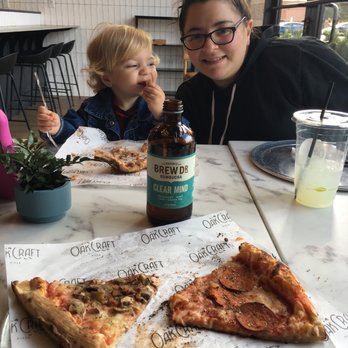 OakCraft Pizza - Vegan Pepperoni Pizza, Brew Dr 'Clear Mind' Kombucha - Pizza Near Me - Nashua, New Hampshire