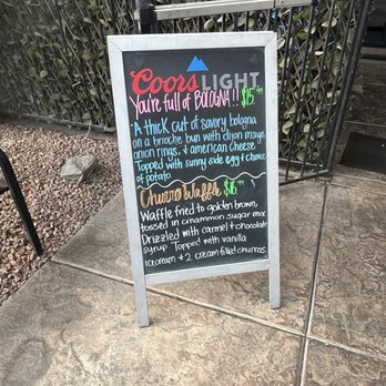 Brunch Snob - Sign outside - Breakfast & Brunch Near Me - Phoenix, Arizona