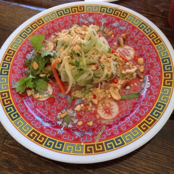 Satay Brothers - Papaya salad, citrus with a kick of chili peppers! - Singaporean Near Me - Montreal, Quebec